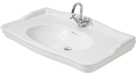 Smanni Electra Tezgah Üstü Lavabo Beyaz 1110-101.
